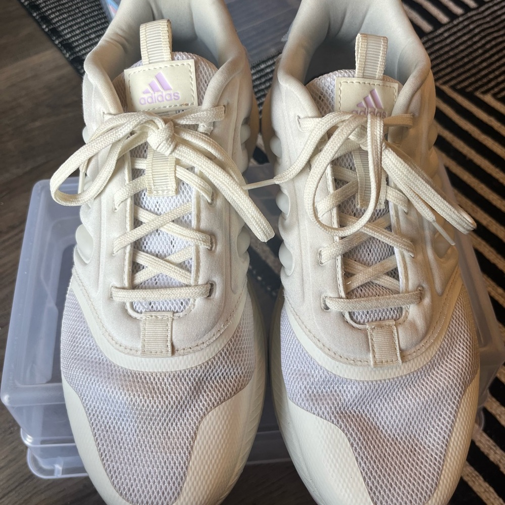 Adidas Boost Off-White Athletic Shoes